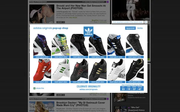Adidas e-commerce platform